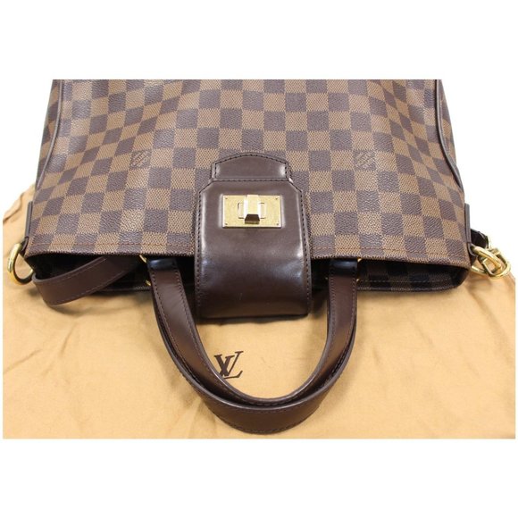 LOUIS VUITTON CABAS ROSEBERY DAMIER EBENE SHOULDER - Picture 3 of 11